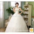 2017 Elegant beading lace ball gown Princess Wedding Dress